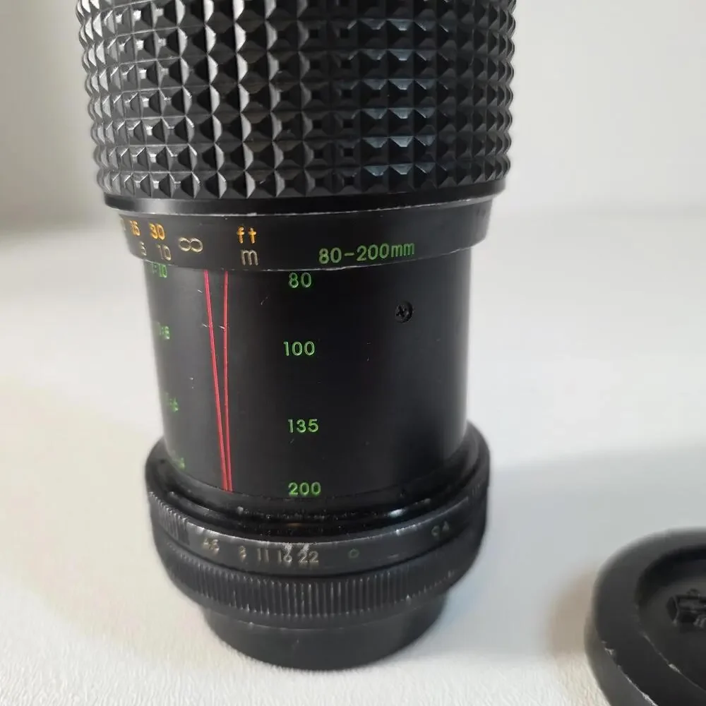 Vintage Canon Mount Focal MC Auto Zoom 80-200mm 1:4.5 Lens